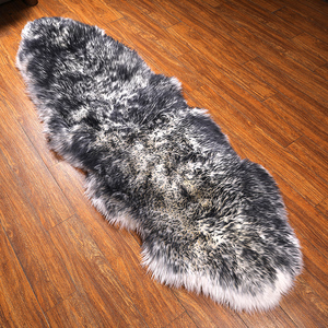 Art Chic Floor Mat Bedroom Living Room <strong>Nursery</strong> Decor Mustard Faux Fur <strong>Rug</strong> 24 X 72 Inch Shaggy Sheepskin Fluffy Bedside <strong>Rug</strong> - Product Image 3