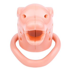 Jaula de Castidad Masculina de Resina Segura y Resistente con Logotipo de Perro Feroz para Adultos - Product Image 5