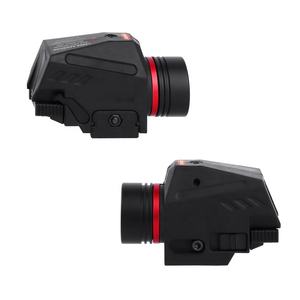 Mzj Optics torcia tattica in alluminio <span class=keywords><strong>150</strong></span> lumen torcia da caccia laser rossa a LED bianca - Product Image 3