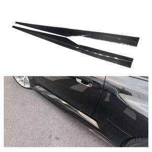 Jupes latérales G87 style R44 en fibre de carbone sèche, kit de carrosserie pour BMW M2 G87 2023-2024 - Product Image 1