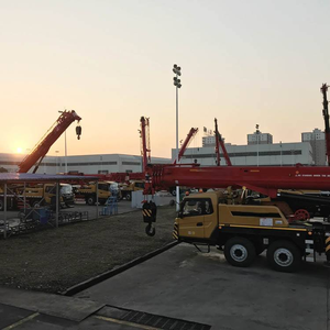 מנוף משאית 125 טון STC1250 מנוף נייד הידראולי כבד עם זרוע בעלת 5 חלקים - Product Image 2