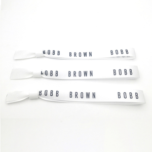 Customized <strong>all</strong> <strong>inclusive</strong> slide lock festival ribbon <strong>wristbands</strong> fabric <strong>wristband</strong> with lock for events Renyi - Product Image 2