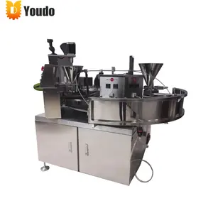 Full Automatic Electric Commercial Snack Small Biscuit Roll Mold Bake Equipment Waffles Maker Crispy Egg Roll Machine