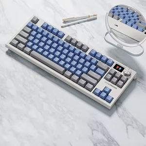 Clavier mécanique filaire 84 touches USB pour jeux, trois modes : filaire, sans fil 2.4G, pour ordinateur de bureau, PC, ordinateurs portables - Product Image 3