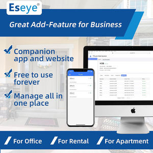 กลอน<span class=keywords><strong>ประตู</strong></span>แบบไร้สายอัจฉริยะประตูกระจกหน้าต่างอลูมิเนียมแบบไร้สายตัวล็อคแบบไร้สายเทคโนโลยี - Product Image 5