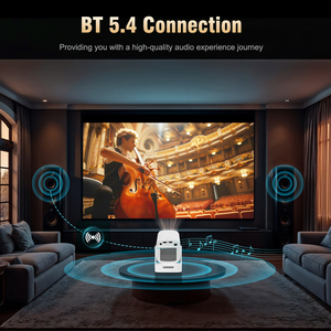 Projecteur intelligent HY310 LCD 1080p natif, compatible 8K/4K, courte focale, portable, stéréo, haut-parleurs intégrés, nouvelle génération - Product Image 6