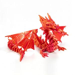 Hot-selling <b>3D</b> <b>Printer</b> Pterosaur Assembly Dragon Ornaments Creative Plastic Unisex Other Educational Toys Hand-Made Toys Car - Product Image 5