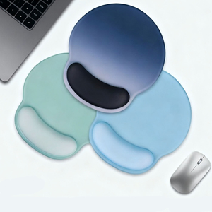 Lulin Großhandel Maßgefertigtes Ergonomisches Sublimations-Blanko-Weißes Schreibtisch-Gummi-Computermauspad mit Logodruck Handgelenkauflage Mauspad - Product Image 4