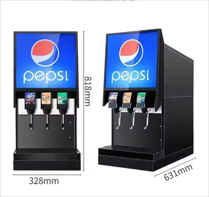 Dispensador comercial <span class=keywords><strong>de</strong></span> bebidas carbonatadas Post Mix, 5 válvulas, fuente <span class=keywords><strong>de</strong></span> Soda C, máquina <span class=keywords><strong>de</strong></span> bebidas con refrigeración, dispensador <span class=keywords><strong>de</strong></span> jugo <span class=keywords><strong>de</strong></span> 220V - Product Image 6