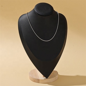 Yiwu Aceon in acciaio inossidabile catena con ciondolo per Sider da 3mm catena tonda con serpente collana con tappo di chiusura a vite laterale - Product Image 3