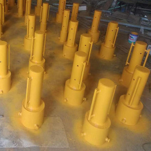 Portable Hydraulic Pile Driver Yellow 0.5 Mpa Work Pressure Fully Hydraulic System For Flood Control And Disaster Relief - Product Image 2