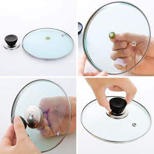 Pot Lid Knob PP Material Durable Handle For Plastic Glass Pot Lid Accessories - Product Image 3