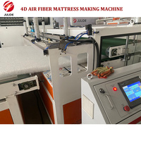 Fabricant de machines à matelas, extrudeuses de plastique polymère haute densité POE à fibres d'air 4D, machine de fabrication de matelas