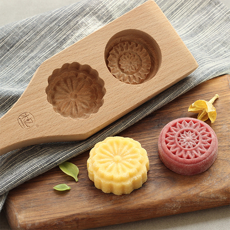 Fyearfly Moule Silicone 6 Empreintes Gâteau De Lune – Idéal Pour Pâtisserie, Crème Glacée, Savon & Chocolat, Démoulage Facile
