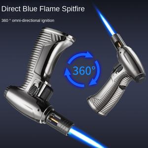 FQ808ปืนคาบศิลาเป่าลมได้แบบระเบิดได้ทำจากโลหะสามารถล็อคไฟจุดซิการ์เพื่อเป็นของขวัญทางธุรกิจขายส่ง - Product Image 2