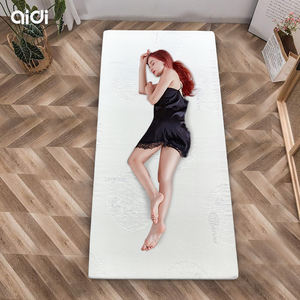 2 इंच 3 इंच रोल पैक फोल्डेबल बांस चारकोल स्पंज मालिश गद्दे टॉपर मेमोरी फोम - Product Image 1