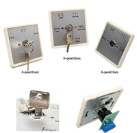 Interruptor de Llave con Selector de Funciones de 3 Velocidades OUTUS ES200 con Cilindro de Bloqueo Importado para Controlador de Puerta Corredera Automática