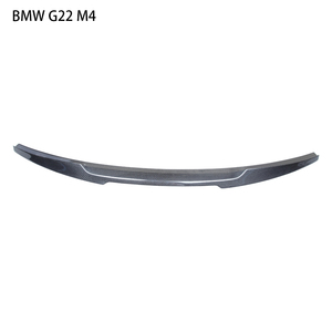 For 4 Series G22 Coupe/M4 G82 M4 Style Carbon Fiber <b>Rear</b> <b>Spoiler</b> Trunk Wing 2020-2025 - Product Image 4
