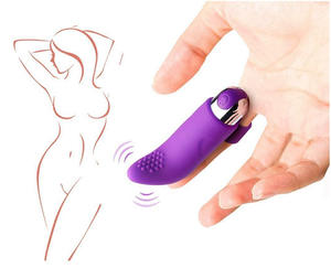 Mini bala coño dedo vibrador juguete sexual estimulación del clítoris masajeador gran dedo Vibradores para mujer - Product Image 4