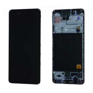 Display LCD Touch Screen Completo da 6,5 Pollici Nero per Samsung Galaxy A51, Ricambio A515F Service Pack - Product Image 1