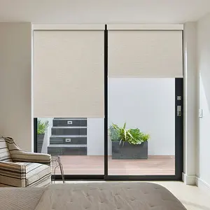 Smart Electric Motorized Manual Double Roller Blinds Shading Window Blinds Sun screen Rolling Shades