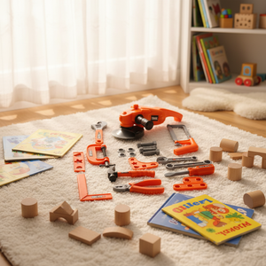 Pretend Play 22PCS Plastic Funny Construction <strong>Toy</strong> <strong>Tools</strong> for Kids - Product Image 2