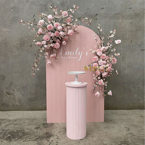 Wedding Decoration <b>Backdrop</b> Arch Bevel Acrylic Background Panel Welcome Sign for Wed <b>Party</b> Decoration - Product Image 3