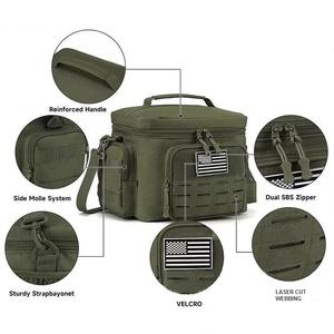 Sacs isothermes tactiques isolés de grande capacité Boîte à lunch extérieure étanche et durable pour le camping - Product Image 5