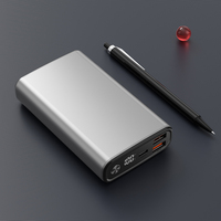 Prix de gros d'usine 15000mAh Led Display Powerbank Banque de charge de plus grande capacité PD65W Power Banks