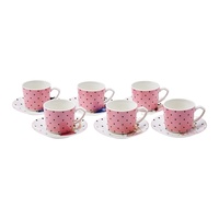Pop Art Espresso Taza de café turca de cerámica Taza de café Expresso de porcelana 90cc