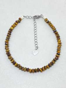 Yellow Tiger Eye <b>Bracelet</b> Natural Crystal Adjustable <b>Bracelet</b> Healing <b>Bracelet</b> Meditation Yoga Birthstone Friendship <b>Bracelets</b> - Product Image 2