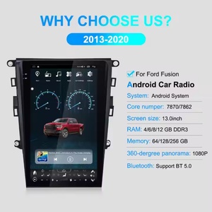 NaviHua Android Car Radio Auto Carplay 13.6 Inch Tesla <b>Screen</b> Multimedia Navigation <b>Monitor</b> for Ford Fusion Mendeo - Product Image 6