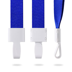 Lanières en polyester de haute qualité, lanières en vrac <span class=keywords><strong>pour</strong></span> badges d'identification, clés, plates avec boucle en ABS, porte-badge en plastique - Product Image 5