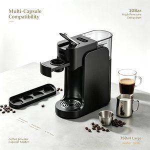 Cafetera Automática de Cápsulas <span class=keywords><strong>Mini</strong></span> para CM2005, Cafetera de Plástico para Uso en el Hogar y la Oficina - Product Image 3