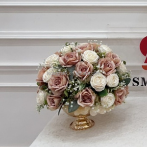 Bola de Flores Artificiales LEDA, Centro de Mesa para Boda, Día de San Valentín, Arreglo de Seda Hecho a Mano y Personalizado para Eventos y Banquetes - Product Image 2