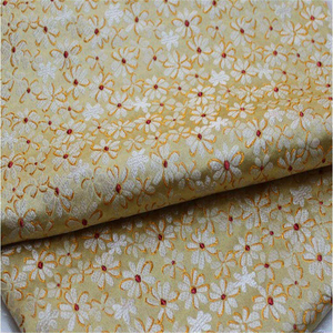 Venta al por mayor de fábrica precio más barato estilo elegante diseño floral comercializable tela de brocado para textiles para el hogar - Product Image 2