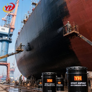 Peinture époxy au <span class=keywords><strong>goudron</strong></span> de houille YUHONG, très vendue, pour quais de navires, structures en acier, antirouille, résistante aux produits chimiques, revêtement haute performance - Product Image 5