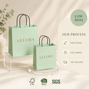 Bolsa de Papel Kraft Reciclable de Lujo CRD para Palomitas, Pastelería, Panadería, Comida para Llevar, Tamaño Personalizable, Cierre Magnético - Product Image 2