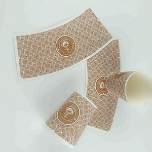 Duy Nhất Tường Trinh Gỗ Bột Giấy Cup <span class=keywords><strong>PE</strong></span> Không Thấm Nước Giải Khát Bù Đắp In Ấn Trái Phiếu Giấy Với Giấy Chất Liệu <span class=keywords><strong>PE</strong></span> Lớp Phủ Bao Bì Thực Phẩm - Product Image 1