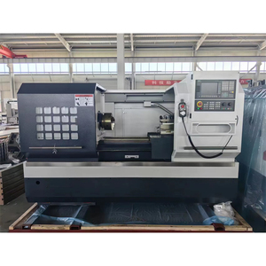 Çin üretici Fanuc kontrol sistemi ağır işleme kapasitesi Mini manuel Metal CNC torna makinesi CK6136 CK6140 - Product Image 3