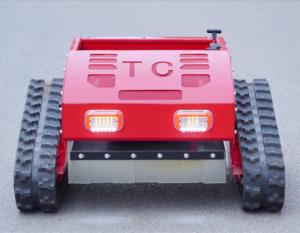 Tagliaerba Robotizzato a Catena Telecomandato con Motore a Benzina, Rullo Porta Cuscinetti, Trattore 200mm <span class=keywords><strong>Rosso</strong></span> per Lavori Pesanti - Vendita Diretta dalla Fabbrica - Product Image 2