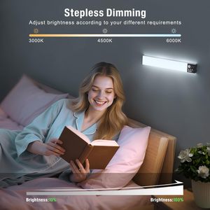 Under Cabinet Lighting with Charging Station, 3 Color Temperature Rechargeable Dimmable Motion <b>Sensor</b> <b>Light</b> Indoor for Kitchen - Product Image 5