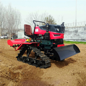Tracteur à chenilles multifonctionnel de 25 à 35 CV, bulldozer, trancheuse pour les champs de riz, mini-motoculteur pour l'agriculture, composant principal du moteur - Product Image 2