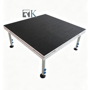 Heavy Load Stage Platform Aluminum Portable Modular Adjustable Legs Quick Installation Easy Setup Stage for Concerts Outdoor - Product Image 1