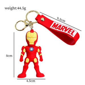 Llavero de Silicona con Diseño de Spiderman y Wolverine de los Vengadores 2026, Color Personalizado, Promocional, Hecho en China - Product Image 4