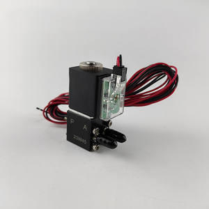 Vanne solénoïde bidirectionnelle à haut débit 3015-E2 1/4 po FNPt x FNPt en acier au carbone, vanne de coupure d'encre électropneumatique - Product Image 1