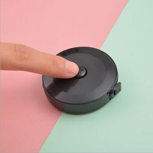 150 centimetri di Modo Morbido Retrattile Nero Nastro di Misurazione per il Corpo di Tessuto Da Cucire Su Misura Panno di Lavoro A Maglia di Casa Craft Misure - Product Image 5