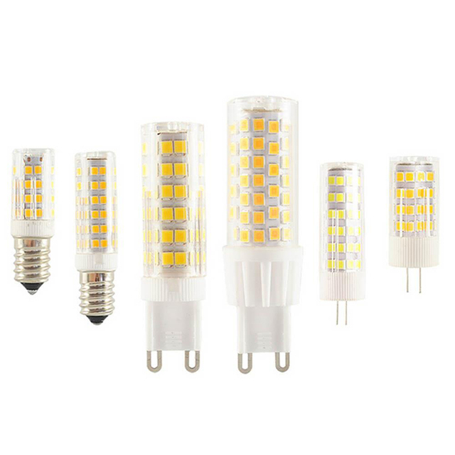 High Brightness 2835 3014 SMD LED Corn Bulb Dimmable 2w 3w 5w 7w E14 G4 G9 110v 220v Mini Led Corn Bulb Light