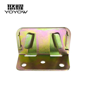 Connecteur d'angle <span class=keywords><strong>suspendu</strong></span> en bois <span class=keywords><strong>pour</strong></span> lit d'enfant, support en fer détachable, <span class=keywords><strong>fixation</strong></span> centrale <span class=keywords><strong>pour</strong></span> barrière <span class=keywords><strong>de</strong></span> lit, charnière <span class=keywords><strong>de</strong></span> lit - Product Image 5