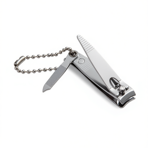 Wholesale Large Size Stainless Steel <b>Nail</b> Clippers Straight Edge <b>Nail</b> Cutter with <b>Nail</b> <b>File</b> for Cuticle Finger Beauty Product - Product Image 1